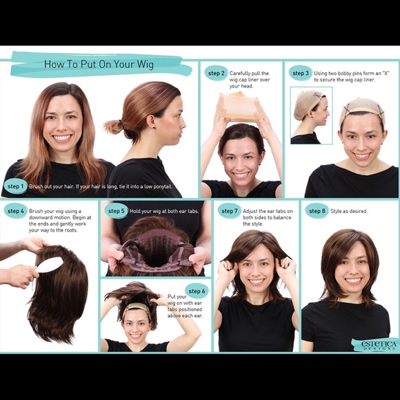 NWT Synthetic Wigs Chocolate Brown Long Curly Wave Cosplay Hair - Picture 4 of 12